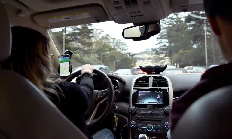 woman driver